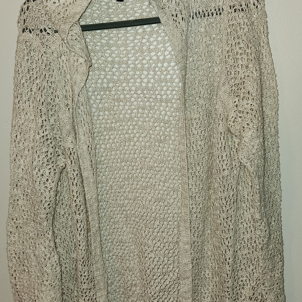 Women's Cream Knit Sweater